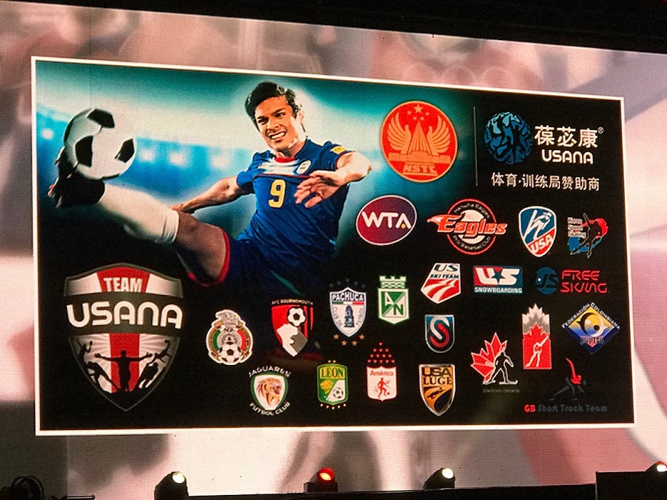 到目前為止,有3000名左右(包含中國官方體育訓練局)的菁英運動員受到USANA贊助而使用産品(是贊助,而非代言),這個數字遠遠超出同業所贊助的人數!