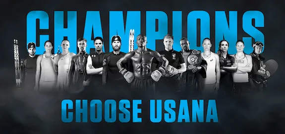 目前接受USANA公司贊助的運動員,超過 6,000 名職業選手信任 USANA,產品通過 NSF 體育認證,確保無禁藥成分。